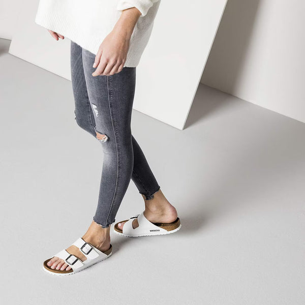 Arizona Sandalo Bianco/White  – Birkenstock