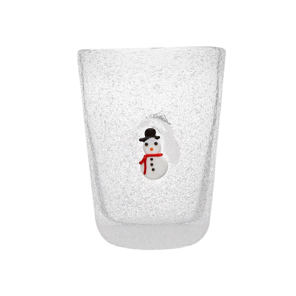 Bicchiere da acqua in vetro soffiato ME XMAS - Memento Originale