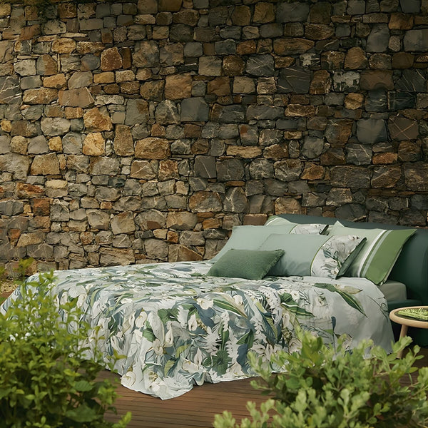 Completo Lenzuolo Copriletto Matrimoniale Calle Azzurro – Fazzini