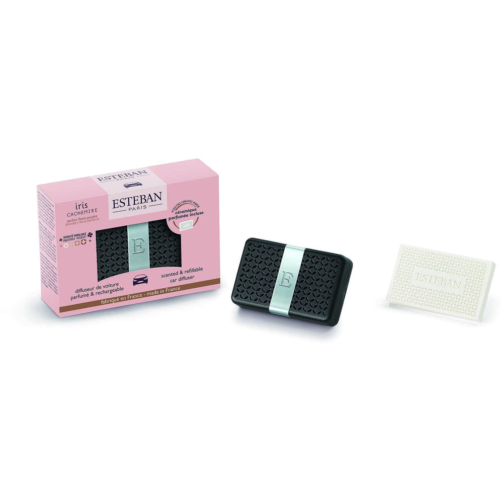 Diffusore per Auto Ricaricabile "Iris Cashmere" - Esteban
