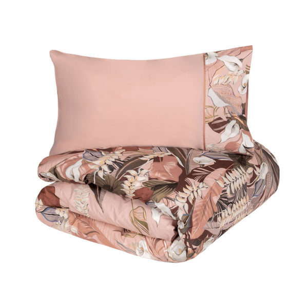 Parure Copripiumino Matrimoniale Calle Rosa – Fazzini