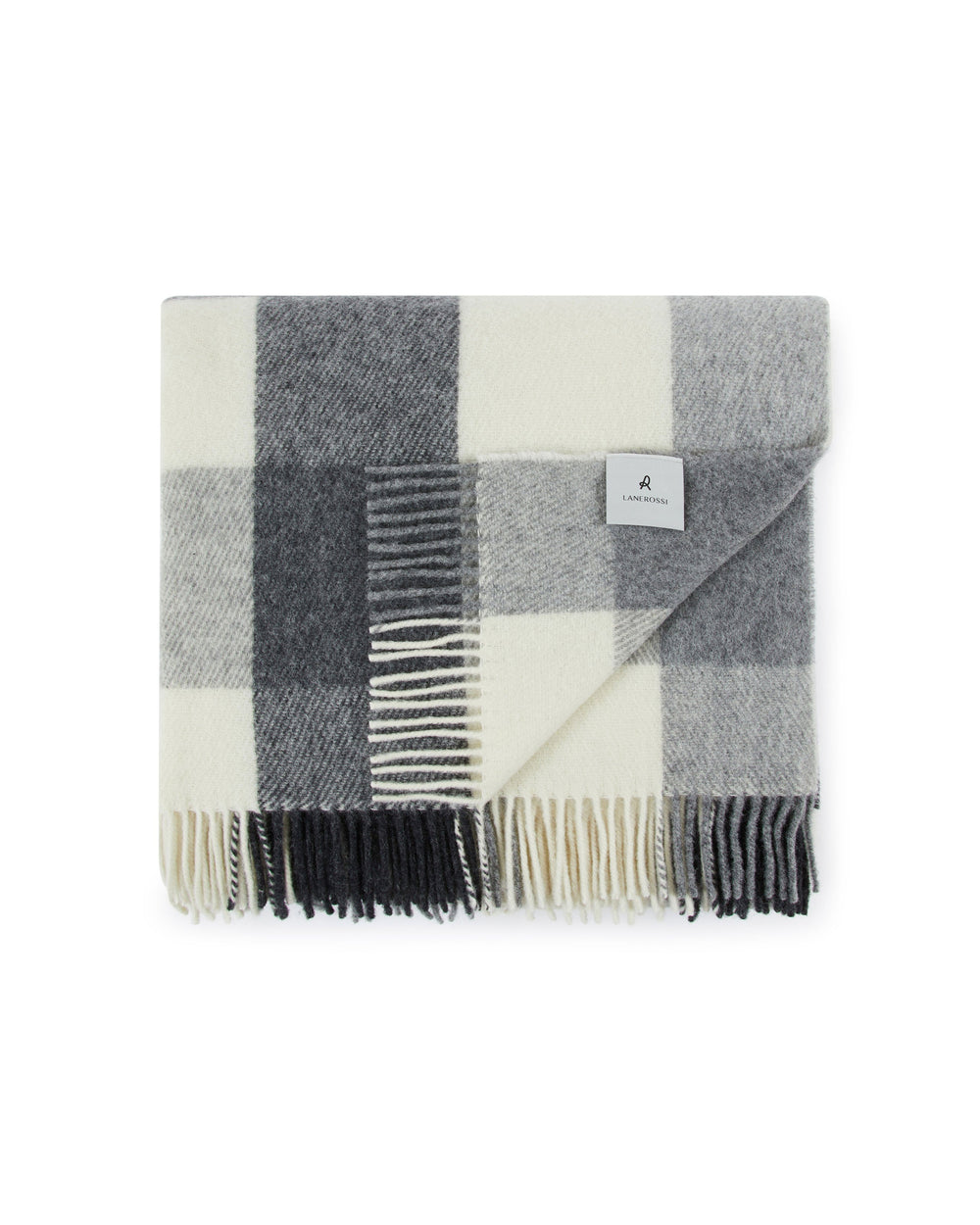 Coperta 100% Lana Vergine Adamello Check - Lanerossi