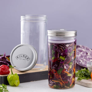 Barattolo per Fermentazione in Vetro 1L - Kilner