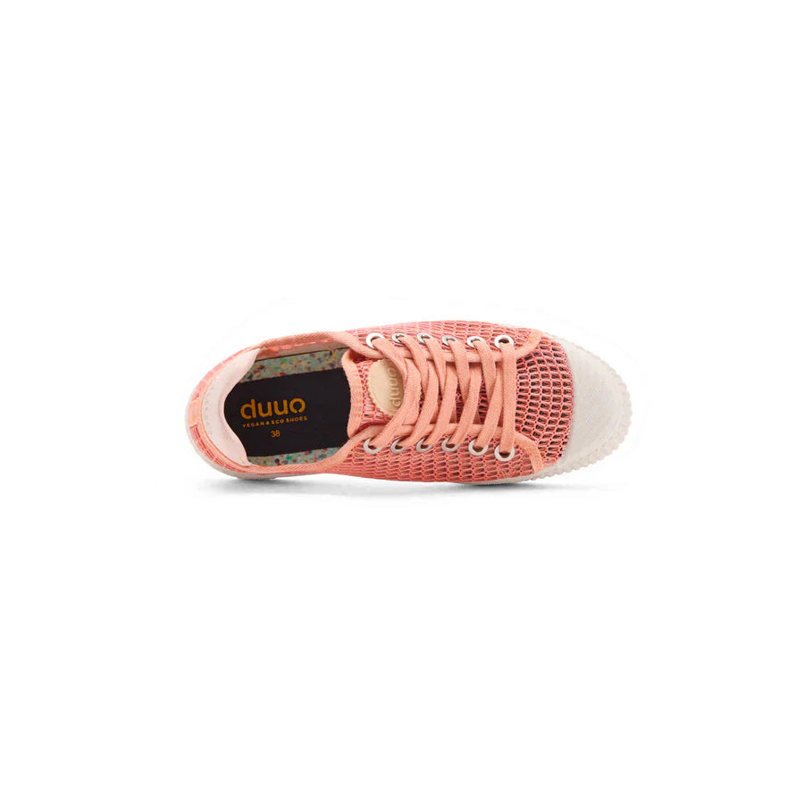 Sneakers Vegane Mesh Corallo – DUUO