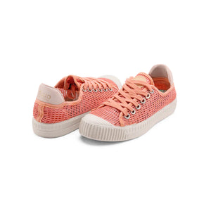 Sneakers Vegane Mesh Corallo – DUUO