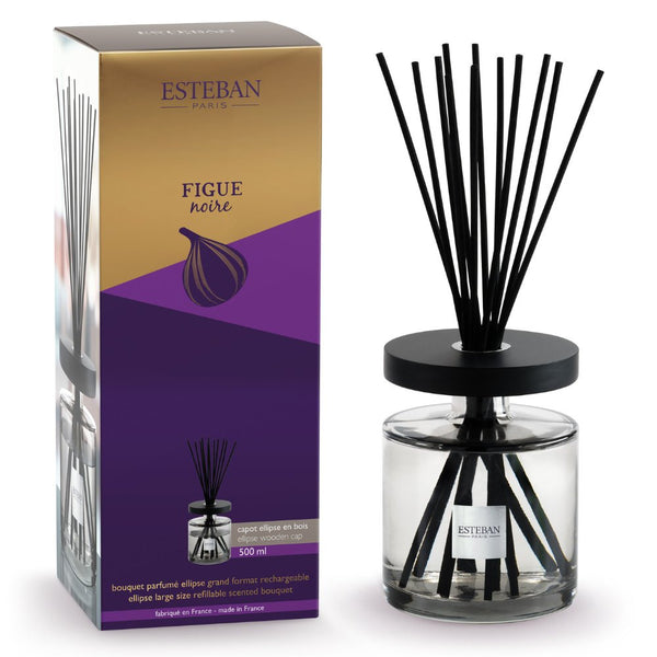 Diffusore di Profumo a Bastoncini "Figue Noir" - Esteban 500 ml