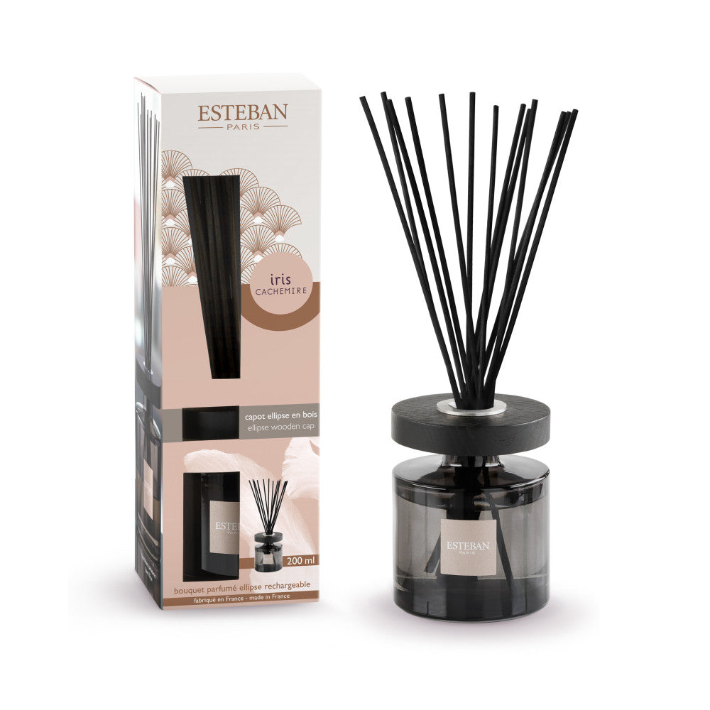 Diffusore di Profumo a Bastoncini "Iris Cachemire" - Esteban 500 ml