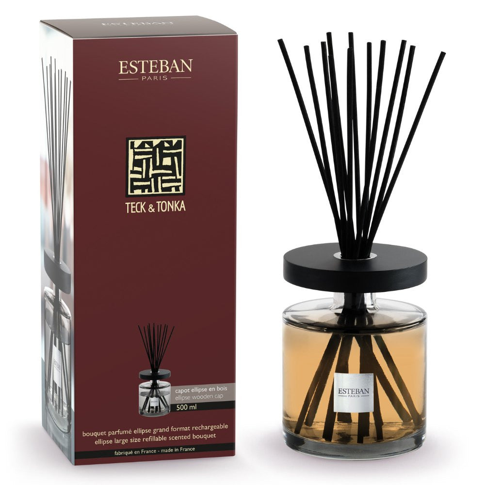 Diffusore di Profumo a Bastoncini "Teck & Tonka" - Esteban 500 ml