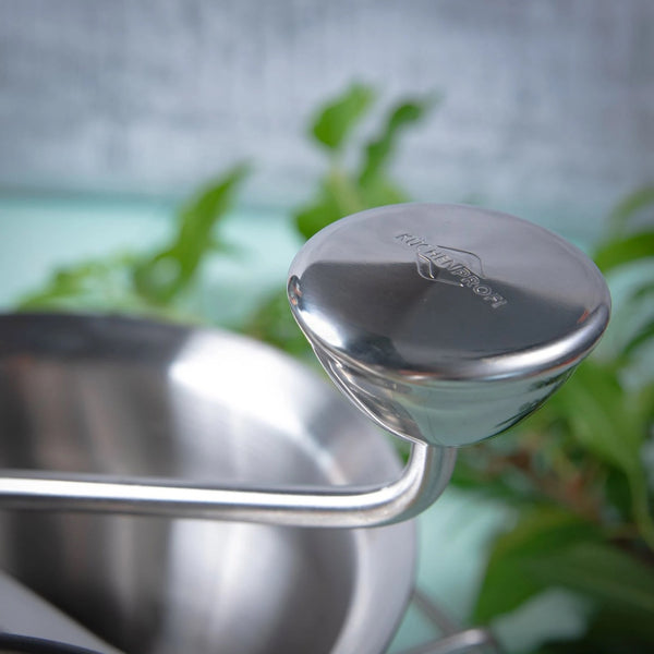 Passaverdure in Acciaio Inox con Quattro Dischi - Kuchenprofi