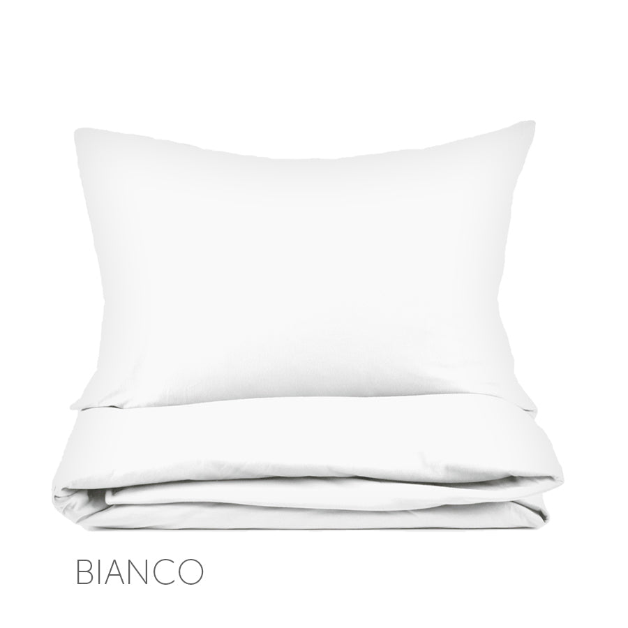 Lenzuolo in Cotone Percalle "Bianco" - Fazzini