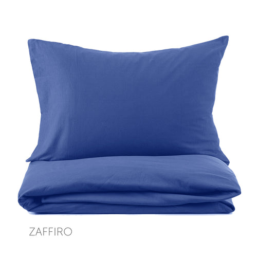 Lenzuolo in Cotone Percalle "Zaffiro" - Fazzini