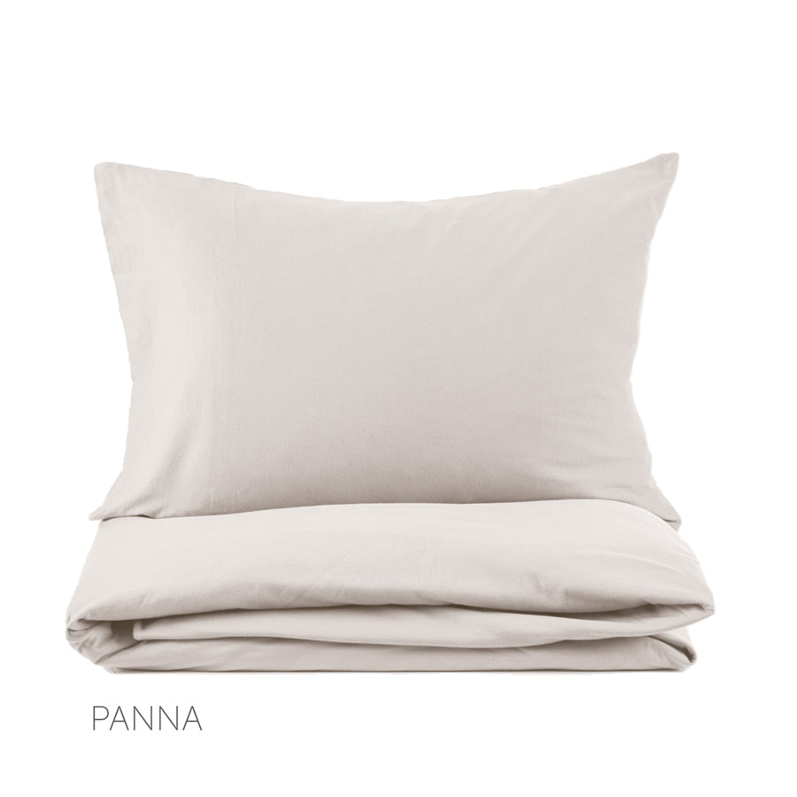 Lenzuolo in Cotone Percalle "Panna" - Fazzini