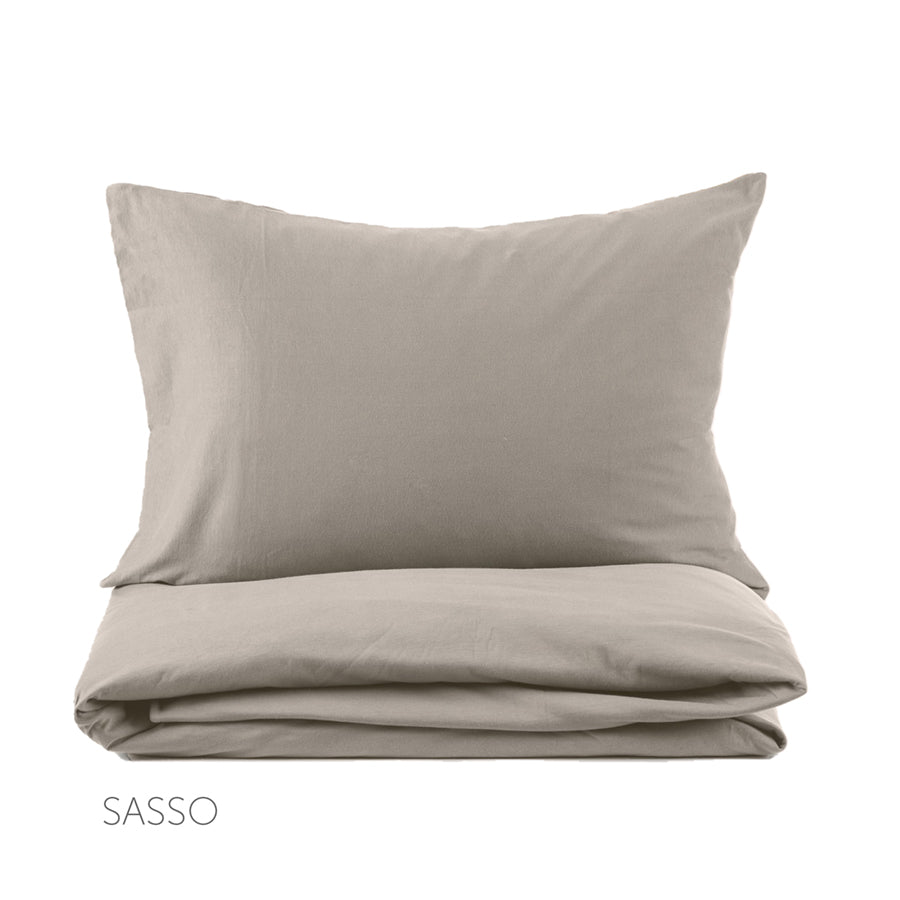 Lenzuolo in Cotone Percalle "Sasso" - Fazzini