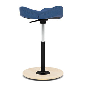 Move Sgabello Ergonomico Blu - Varier Legno di Frassino