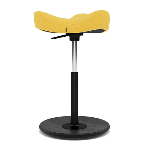 Move Sgabello Ergonomico Giallo - Varier Nero