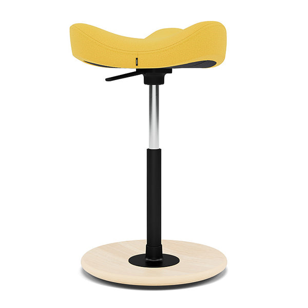 Move Sgabello Ergonomico Giallo - Varier Legno di Frassino