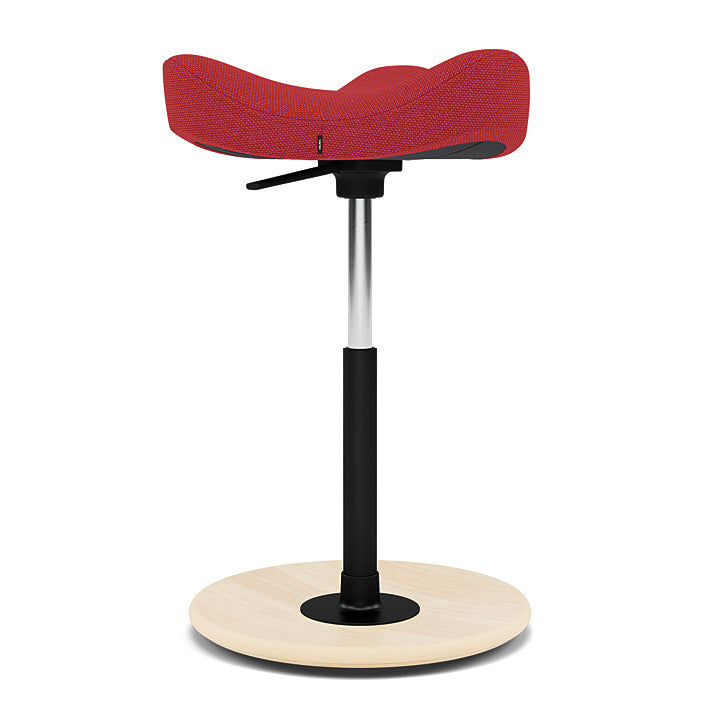 Move Sgabello Ergonomico Rosso - Varier Legno di Frassino