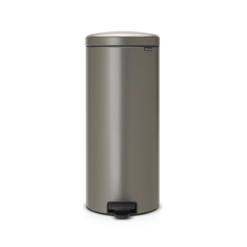 Pattumiera a Pedale Newicon 30 Litri - Brabantia Platino