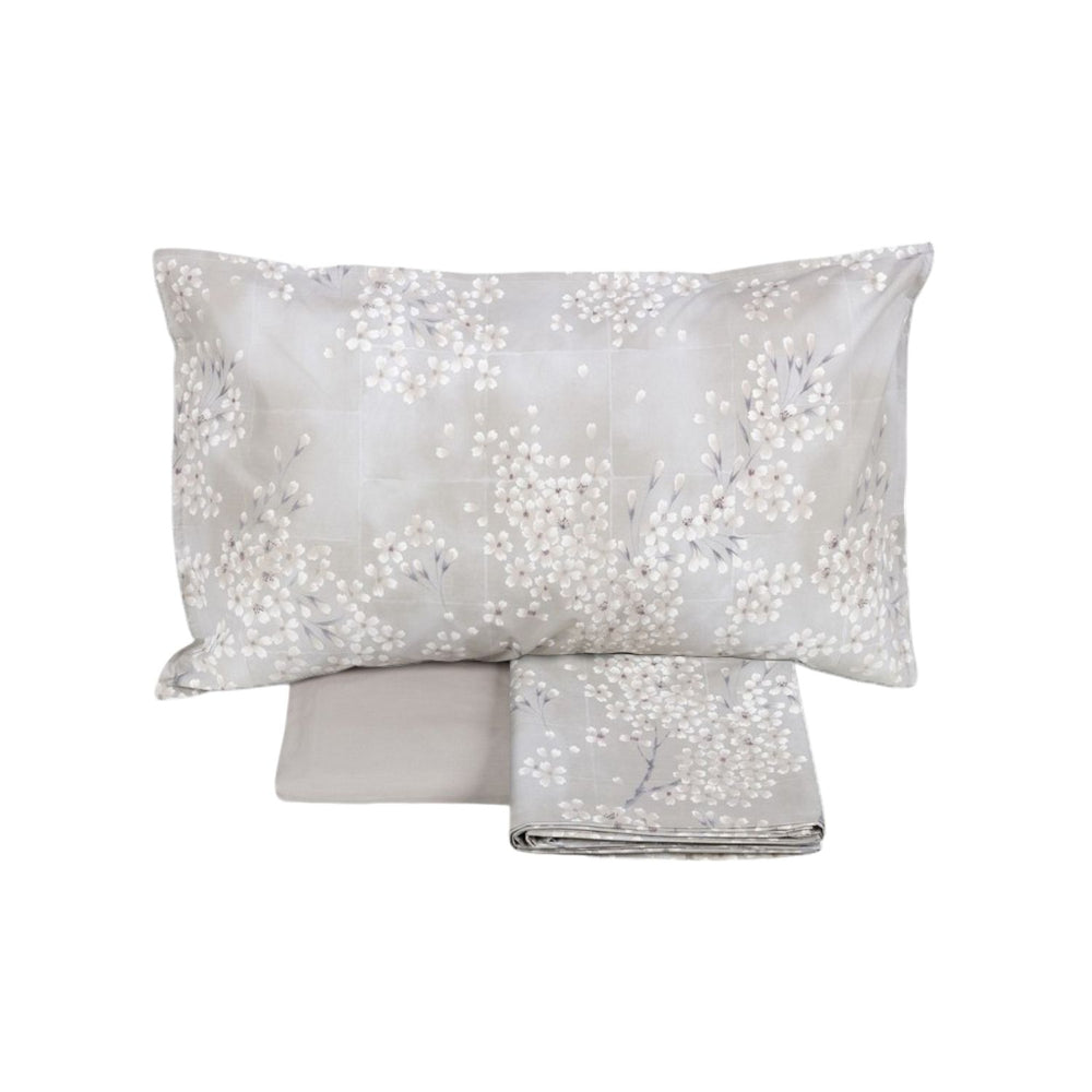 Completo Lenzuola Matrimoniale Kimono Naturale – Fazzini