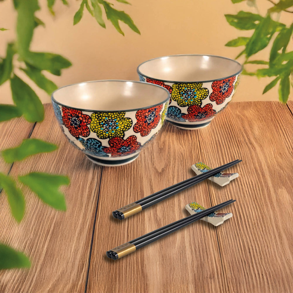 Set 2 Coppette con Bacchette e Portabacchette - WD Lifestyle