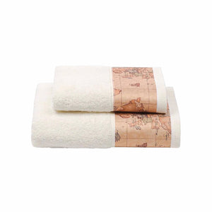 Asciugamano con Ospite “Geo Classic” - Alviero Martini 1^ Classe