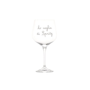 Set 2 Calici in Vetro Borosilcato con Scritta 820ML - Simple Day