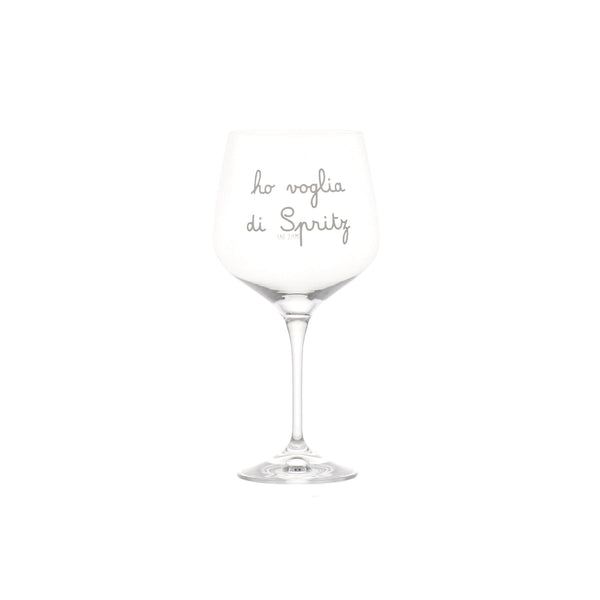 Set 2 Calici in Vetro Borosilcato con Scritta 820ML - Simple Day