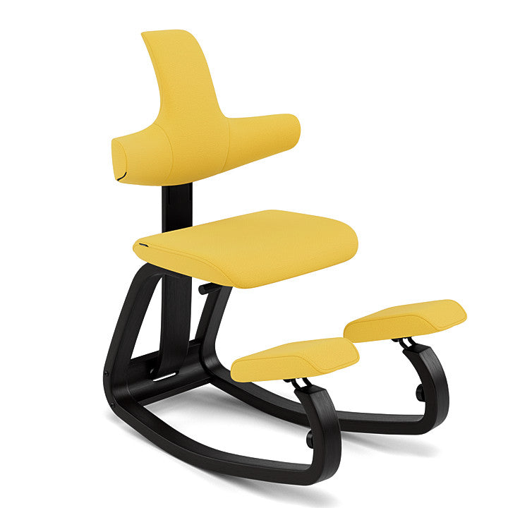 Thatsit Balans Sedia Ergonomica Giallo - Varier Legno di Frassino