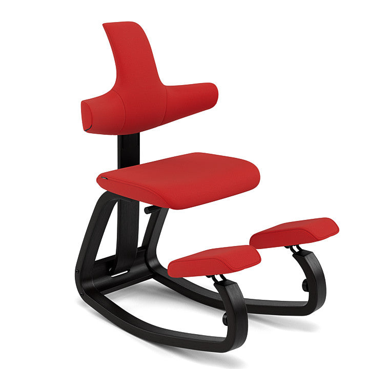 Thatsit Balans Sedia Ergonomica Rosso - Varier Legno di Frassino