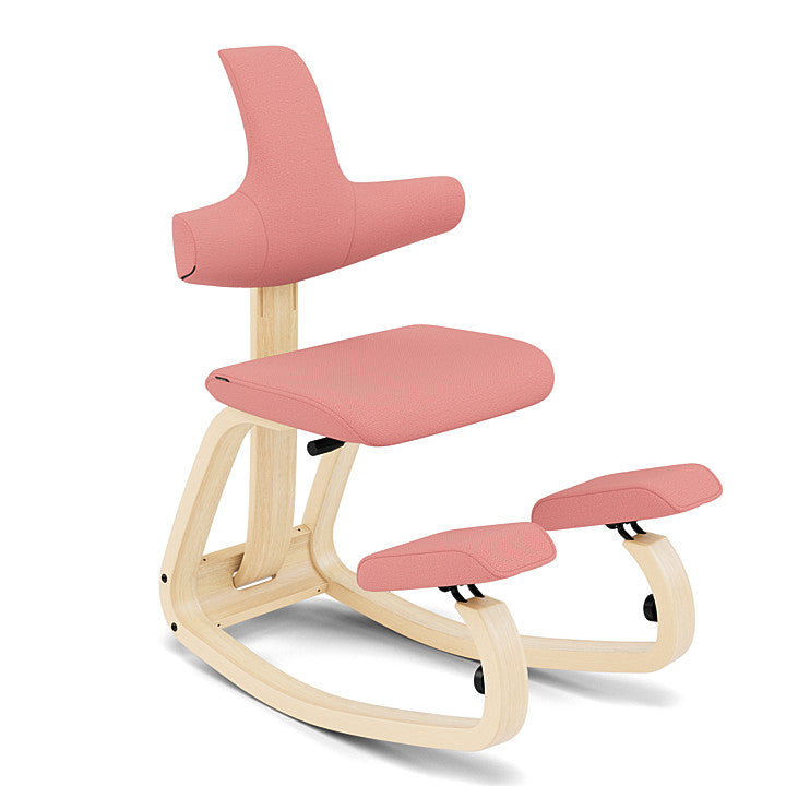Thatsit Balans Sedia Ergonomica Rosa - Varier Legno di Frassino
