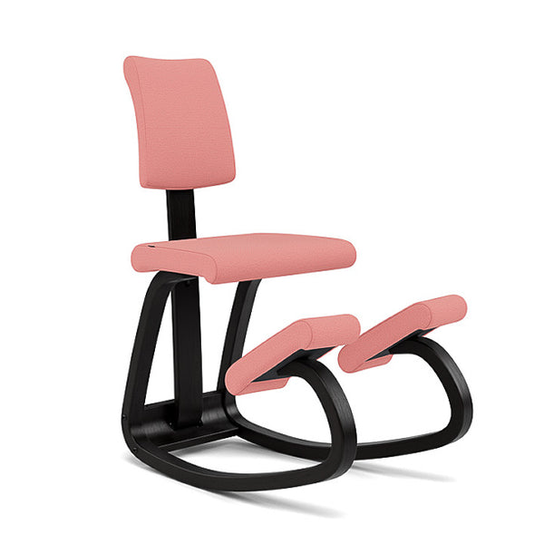 Variable Plus Sedia Ergonomica Rosa - Varier Nero