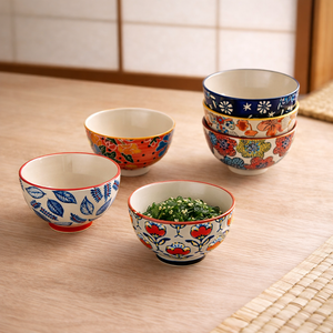 Set 6 Coppette Decorate 300ML - WD Lifestyle