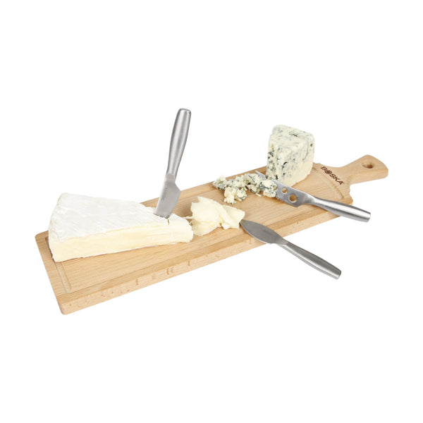 Set di Coltelli da Formaggio "Amigo" con Tagliere - Boska