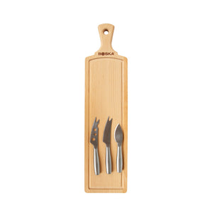 Set di Coltelli da Formaggio "Amigo" con Tagliere - Boska