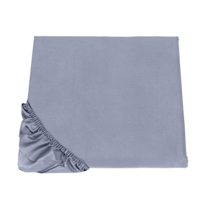 Lenzuolo con Angoli in Cotone Percalle "Azzurro" - Fazzini 90cm x 200cm x 30cm