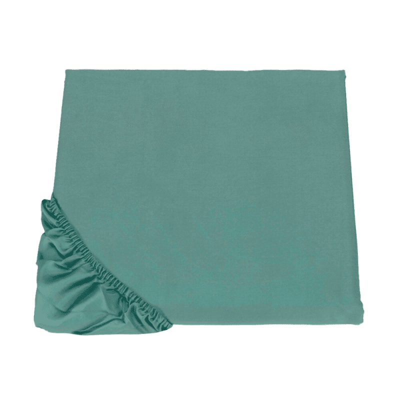 Lenzuolo con Angoli in Cotone Percalle "Pavone" - Fazzini 90cm x 200cm x 30cm