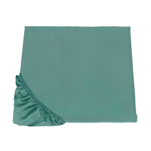 Lenzuolo con Angoli in Cotone Percalle "Pavone" - Fazzini 90cm x 200cm x 30cm