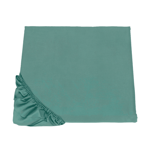 Lenzuolo con Angoli in Cotone Percalle "Pavone" - Fazzini 90cm x 200cm x 30cm