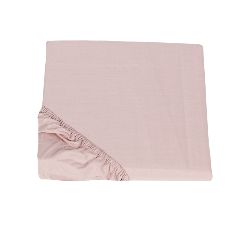Lenzuolo con Angoli in Cotone Percalle "Rosa Boho" - Fazzini 90cm x 200cm x 30cm