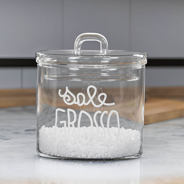 Barattolo in Vetro Borosilcato con Scritta 13CM - Simple Day