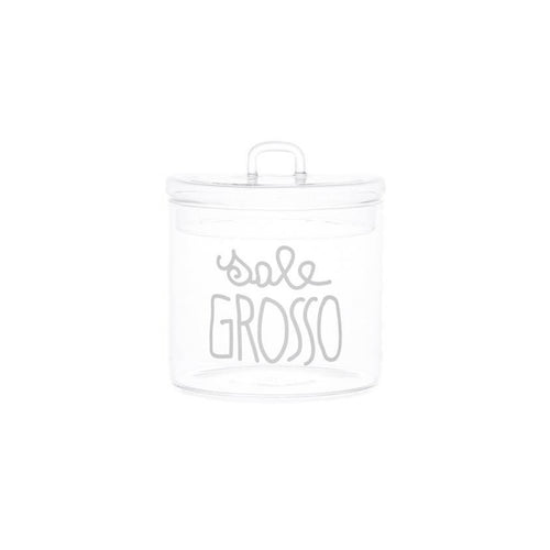 Barattolo in Vetro Borosilcato con Scritta 13CM - Simple Day