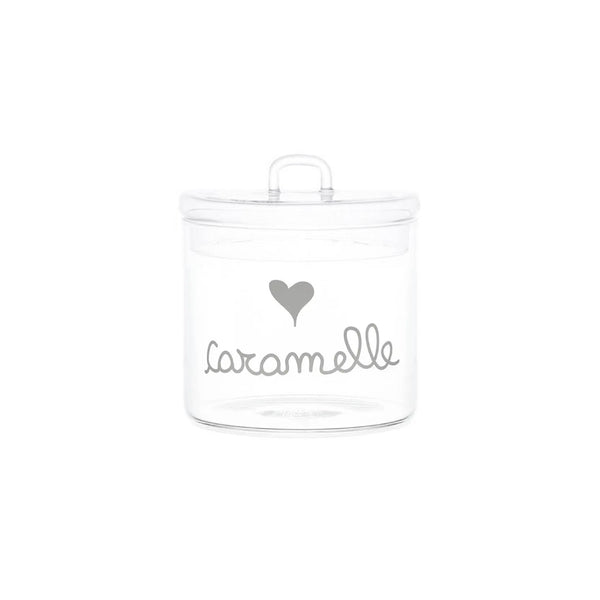 Barattolo in Vetro Borosilcato con Scritta 13CM - Simple Day