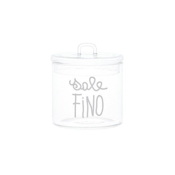 Barattolo in Vetro Borosilcato con Scritta 13CM - Simple Day