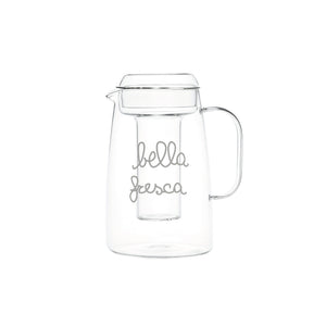 Caraffa con Portaghiaccio in Vetro Borosilcato "Bella Fresca" 2L - Simple Day