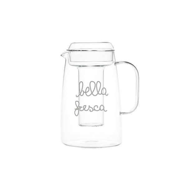 Caraffa con Portaghiaccio in Vetro Borosilcato "Bella Fresca" 2L - Simple Day