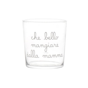 Bicchiere Trasparente con Scritta 355ML - Simple Day