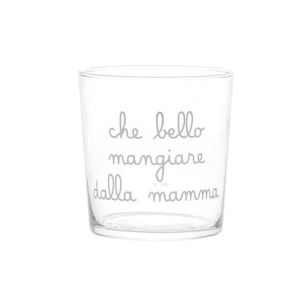 Bicchiere Trasparente con Scritta 355ML - Simple Day
