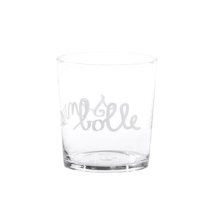 Bicchiere Trasparente con Scritta 355ML - Simple Day