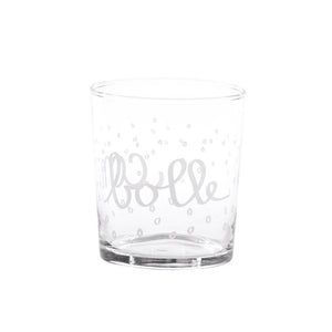 Bicchiere Trasparente con Scritta 355ML - Simple Day