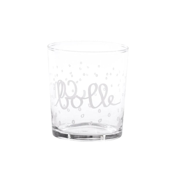 Bicchiere Trasparente con Scritta 355ML - Simple Day